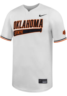 Nike Oklahoma State Cowboys Mens Natural Limited Vneck Baseball Jersey