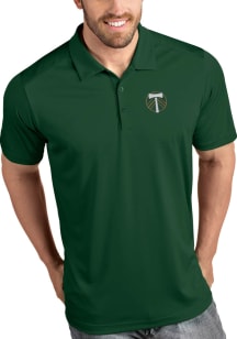Antigua Portland Timbers Mens Green Tribute Short Sleeve Polo