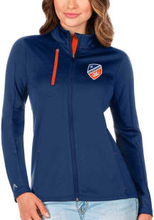 Antigua FC Cincinnati Womens Blue Generation Light Weight Jacket