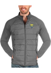 Antigua Pitt Panthers Mens Charcoal Altitude Medium Weight Jacket