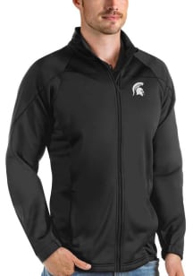 Antigua Michigan State Spartans Mens Black Links Medium Weight Jacket