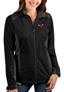Antigua Chicago Bulls Womens Black Revolve Medium Weight Jacket