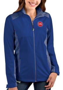 Antigua Detroit Pistons Womens Blue Revolve Medium Weight Jacket