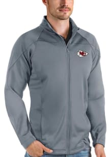 Antigua Kansas City Chiefs Mens Grey Links Golf Light Weight Jacket