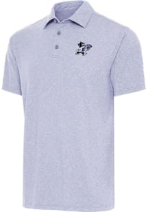 Antigua K-State Wildcats Mens Lavender Par Three Willie Short Sleeve Polo