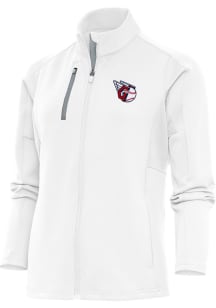 Antigua Cleveland Guardians Womens White Generation Light Weight Jacket