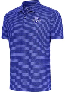 Antigua Indiana State Sycamores Mens Blue Esteem Short Sleeve Polo