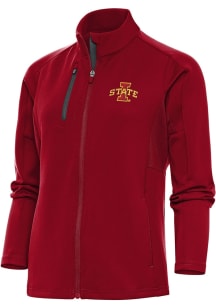 Antigua Iowa State Cyclones Womens Cardinal Generation Light Weight Jacket