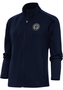 Antigua Philadelphia Union Womens Navy Blue Generation Light Weight Jacket