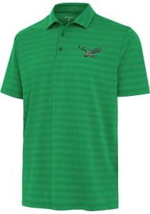 Antigua Philadelphia Eagles Mens Kelly Green Retro Urge Short Sleeve Polo
