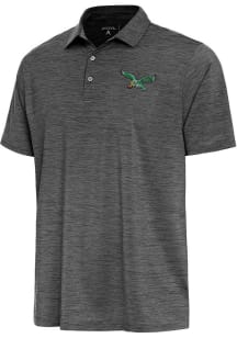 Antigua Philadelphia Eagles Mens Black Layout Short Sleeve Polo