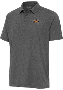 Antigua Northern Kentucky Norse Mens Black Par 3 Short Sleeve Polo