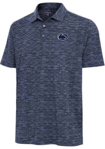 Antigua Penn State Nittany Lions Mens Navy Blue Static Watercolor Short Sleeve Polo