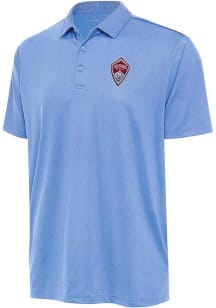 Antigua Colorado Rapids Mens Light Blue Ellipse Short Sleeve Polo