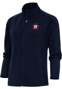 Antigua Houston Astros Womens Navy Blue Generation Light Weight Jacket