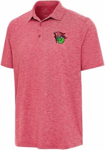 Phillie Phanatic  Antigua Philadelphia Phillies Mens Red Par 3 Short Sleeve Polo