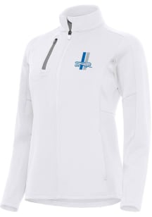 Antigua Detroit Lions Womens White Generation Light Weight Jacket