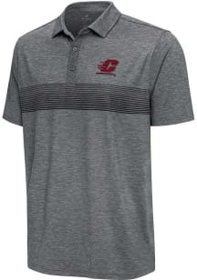 Antigua Central Michigan Chippewas Mens Grey Dashing Short Sleeve Polo