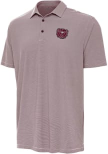 Antigua Missouri State Bears Mens Maroon Twine Short Sleeve Polo