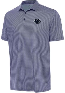 Antigua Penn State Nittany Lions Mens Navy Blue Rings Short Sleeve Polo