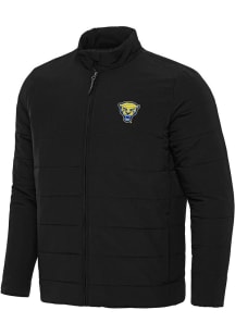 Mens Pitt Panthers Antigua Mens Swelter Heavyweight Jacket - Black