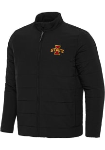 Mens Iowa State Cyclones Antigua Mens Swelter Heavyweight Jacket - Black