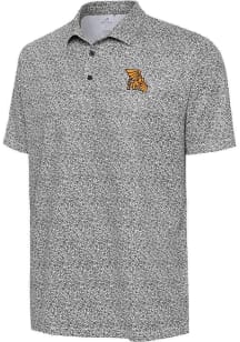 Antigua Missouri Western Griffons Mens Black Field Ditsy Short Sleeve Polo