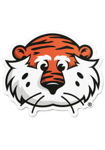 Auburn Tigers Macot Head Stickers - Orange