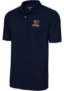 Antigua Wichita Wind Surge Mens Navy Blue LEGACY PIQUE Short Sleeve Polo