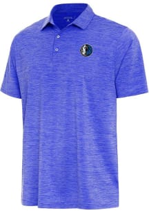 Antigua Dallas Mavericks Mens Blue Layout Short Sleeve Polo