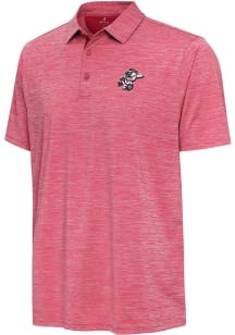 Antigua Cincinnati Reds Mens Red Hidden Blooming Short Sleeve Polo