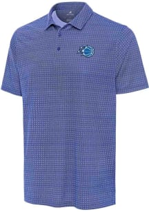 Antigua Orlando Magic Mens Blue Mosiac Short Sleeve Polo