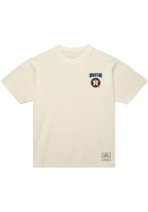 Mitchell and Ness Houston Astros White Sugar Skull Arch Short Sleeve T Shirt