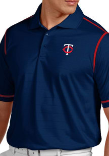 Antigua Minnesota Twins Mens  Icon Short Sleeve Polo
