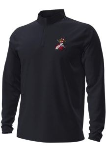 Under Armour Maryland Terrapins Mens Black Homecoming 2025 Long Sleeve Qtr Zip Pullover