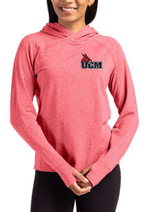 Cutter and Buck Central Missouri Mules Womens Cardinal Adapt Knit Hood Hooded Sweatshirt