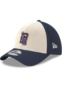 New Era Detroit Tigers Mens White Sliding Mascot 39THIRTY Flex Hat