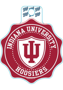 Indiana Hoosiers Zooming Stickers - Red