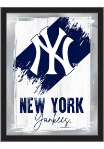New York Yankees Paint Brush Hanging Back Bar Mirror