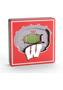 Wisconsin Badgers Stadium Magnet