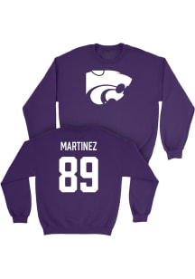 Zayden Martinez K-State Wildcats Mens Purple NIL Legacy Player Crew
