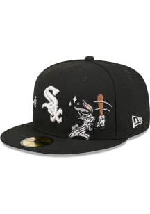 New Era Chicago White Sox Mens Black Looney Tunes 59FIFTY Fitted Hat