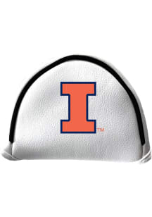 Illinois Fighting Illini White Mallet Putter Cover