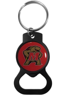 Maryland Terrapins Logo Keychain - Black