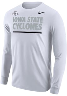 Nike Iowa State Cyclones White Football White Out Long Sleeve T Shirt