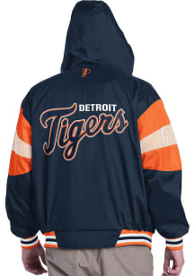 Detroit Tigers Mens Navy Blue Legacy Light Weight Jacket