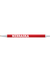 Nebraska Cornhuskers Bic Click Stick Pen - Red