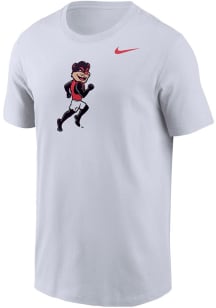 Nike Cincinnati Bearcats White Track And Field Bearcat Short Sleeve T Shirt