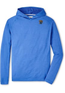 Peter Millar Kentucky Wildcats Mens Blue Pine Long Sleeve Hoodie