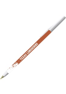Texas Longhorns Single Superball Pen - White